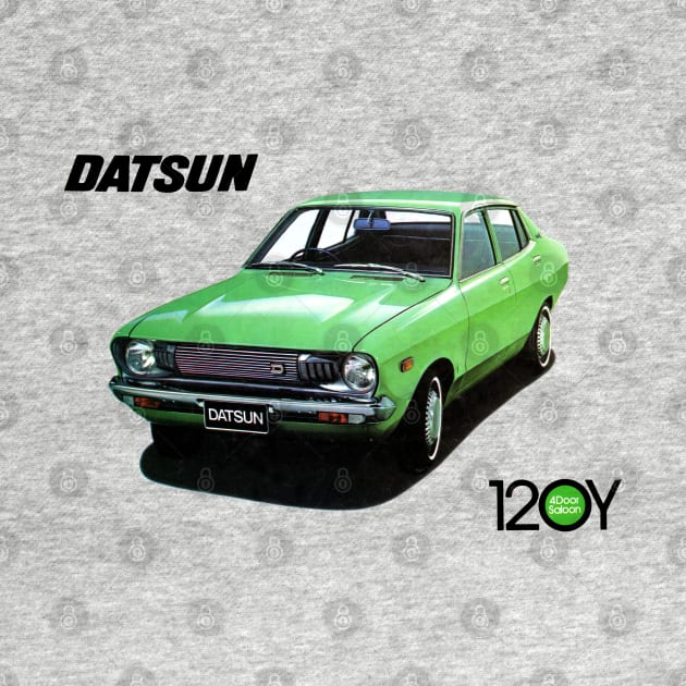 DATSUN 120Y - advert by Throwback Motors